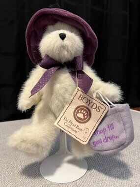 Boyds Ineeda Bargain Shopper Bears #903062 Retired